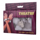 Наручники с белой меховой опушкой - ToyFa - купить с доставкой в Тюмени