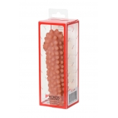 Телесная насадка на фаллос с бугорками KOKOS Extreme Sleeve 10 - 15,8 см. - KOKOS - в Тюмени купить с доставкой