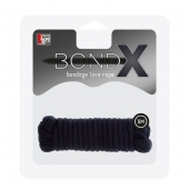 Чёрная веревка для связывания BONDX LOVE ROPE - 5 м. - Dream Toys - купить с доставкой в Тюмени