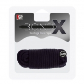 Черная веревка для связывания BONDX LOVE ROPE - 10 м. - Dream Toys - купить с доставкой в Тюмени