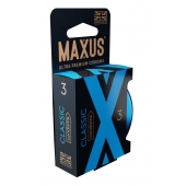 Классические презервативы в железном кейсе MAXUS Classic - 3 шт. - Maxus - купить с доставкой в Тюмени