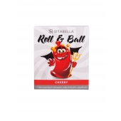 Стимулирующий презерватив-насадка Roll   Ball Cherry - Sitabella - купить с доставкой в Тюмени