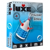 Презерватив LUXE Maxima  Глубинная бомба  - 1 шт. - Luxe - купить с доставкой в Тюмени