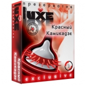 Презерватив LUXE  Exclusive   Красный Камикадзе  - 1 шт. - Luxe - купить с доставкой в Тюмени