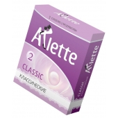 Классические презервативы Arlette Classic - 3 шт. - Arlette - купить с доставкой в Тюмени