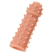 Телесная реалистичная насадка KOKOS Extreme Sleeve 03 с дополнительной стимуляцией - 12,7 см. - KOKOS - в Тюмени купить с доставкой