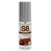 Смазка на водной основе S8 Flavored Lube со вкусом шоколада - 50 мл. - Stimul8 - купить с доставкой в Тюмени
