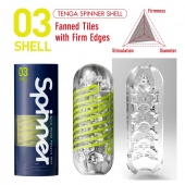 Мастурбатор SPINNER Shell - Tenga - в Тюмени купить с доставкой