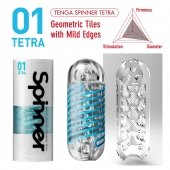 Мастурбатор SPINNER Tetra - Tenga - в Тюмени купить с доставкой