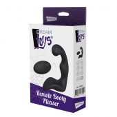 Черный вибромассажер простаты REMOTE BOOTY PLEASER - Dream Toys - в Тюмени купить с доставкой
