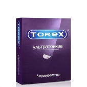 Презервативы Torex  Ультратонкие  - 3 шт. - Torex - купить с доставкой в Тюмени