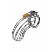 Серебристый пояс верности TOYFA на замочке - ToyFa - купить с доставкой в Тюмени