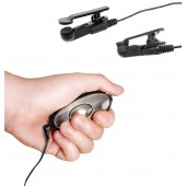 Черные электрические зажимы для сосков Shock Therapy Nipple Clamps - Pipedream - купить с доставкой в Тюмени