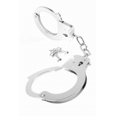 Металлические серебристые наручники Designer Metal Handcuffs - Pipedream - купить с доставкой в Тюмени