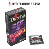 Ароматизированные презервативы DOMINO  Фруктовый слот  - 6 шт. - Domino - купить с доставкой в Тюмени