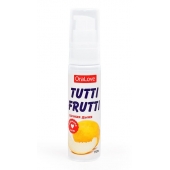 Гель-смазка Tutti-frutti со вкусом сочной дыни - 30 гр. - Биоритм - купить с доставкой в Тюмени