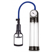 Прозрачная вакуумная помпа Sex Expert с манометром - Sex Expert - в Тюмени купить с доставкой