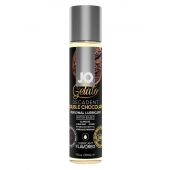 Лубрикант с ароматом шоколада JO GELATO DECADENT DOUBLE CHOCOLATE - 30 мл. - System JO - купить с доставкой в Тюмени