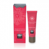 Возбуждающий интимный гель для двоих STIMULATION GEL Pomegranate   Nutmeg - 30 мл. - Shiatsu - купить с доставкой в Тюмени