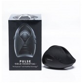 Черный инновационный мужской вибратор PULSE SOLO ESSENTIAL - Hot Octopuss - в Тюмени купить с доставкой