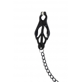 Зажимы на соски Darkside с цепочкой - Lola Games - купить с доставкой в Тюмени