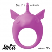 Фиолетовое эрекционное кольцо Unicorn Alfie - Lola Games - в Тюмени купить с доставкой