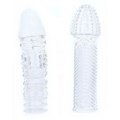 Комплект из 2 прозрачных насадок на пенис PENIS EXTENDER PACK - Dream Toys - в Тюмени купить с доставкой