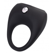 Черное эрекционное виброкольцо Erotist Cosm - Erotist Adult Toys - в Тюмени купить с доставкой