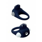 Синее эрекционное виброкольцо STIMU RING - Dream Toys - в Тюмени купить с доставкой