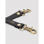 Черный фиксатор для манжет Bound to You Faux Leather Hogtie - Fifty Shades of Grey - купить с доставкой в Тюмени