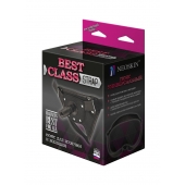 Черный пояс для насадок BEST CLASS STRAP - LOVETOY (А-Полимер) - купить с доставкой в Тюмени