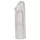 Удлиняющая насадка на пенис Mega Dick Sleeve Transparent - Orion - в Тюмени купить с доставкой