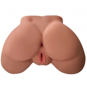 Кофейный мастурбатор-полуторс Perfect Ass Masturbator - Pipedream - в Тюмени купить с доставкой
