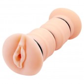 Телесный вибромастурбатор-вагина Michelle - Baile - в Тюмени купить с доставкой