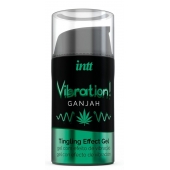 Жидкий интимный гель с эффектом вибрации Vibration! Ganjah - 15 мл. - INTT - купить с доставкой в Тюмени