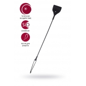 Черный гладкий стек с тонкой ручкой - 48 см. - ToyFa - купить с доставкой в Тюмени