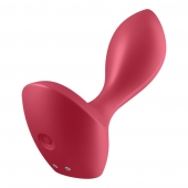 Красный вибромассажёр простаты Satisfyer Backdoor Lover - 14 см. - Satisfyer - в Тюмени купить с доставкой