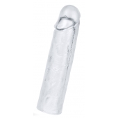 Прозрачная насадка-удлинитель Flawless Clear Penis Sleeve Add 1 - 15,5 см. - Lovetoy - в Тюмени купить с доставкой