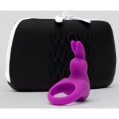 Фиолетовое эрекционное виброкольцо Happy Rabbit Cock Ring Kit - Happy Rabbit - в Тюмени купить с доставкой
