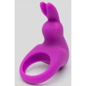 Фиолетовое эрекционное виброкольцо Happy Rabbit Cock Ring Kit - Happy Rabbit - в Тюмени купить с доставкой