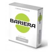 Ультратонкие презервативы Bariera Ultra Thin - 3 шт. - Bariera - купить с доставкой в Тюмени