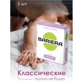 Классические презервативы Bariera Classic - 3 шт. - Bariera - купить с доставкой в Тюмени