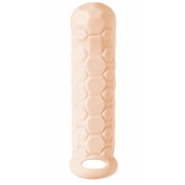 Телесный фаллоудлинитель Homme Long - 15,5 см. - Lola Games - в Тюмени купить с доставкой