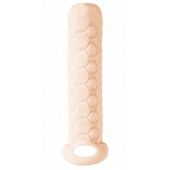 Телесный фаллоудлинитель Homme Long - 13,5 см. - Lola Games - в Тюмени купить с доставкой