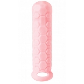 Розовый фаллоудлинитель Homme Long - 15,5 см. - Lola Games - в Тюмени купить с доставкой