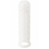 Белый фаллоудлинитель Homme Long - 15,5 см. - Lola Games - в Тюмени купить с доставкой