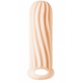 Телесный фаллоудлинитель Homme Wide - 13 см. - Lola Games - в Тюмени купить с доставкой