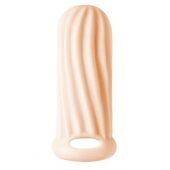 Телесный фаллоудлинитель Homme Wide - 11 см. - Lola Games - в Тюмени купить с доставкой
