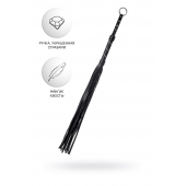 Черный флоггер Anonymo - 64 см. - ToyFa - купить с доставкой в Тюмени