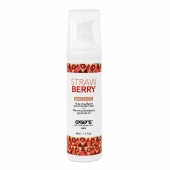 Разогревающее массажное масло  с ароматом клубники Gourmet Strawberry - 50 мл. - Exsens - купить с доставкой в Тюмени